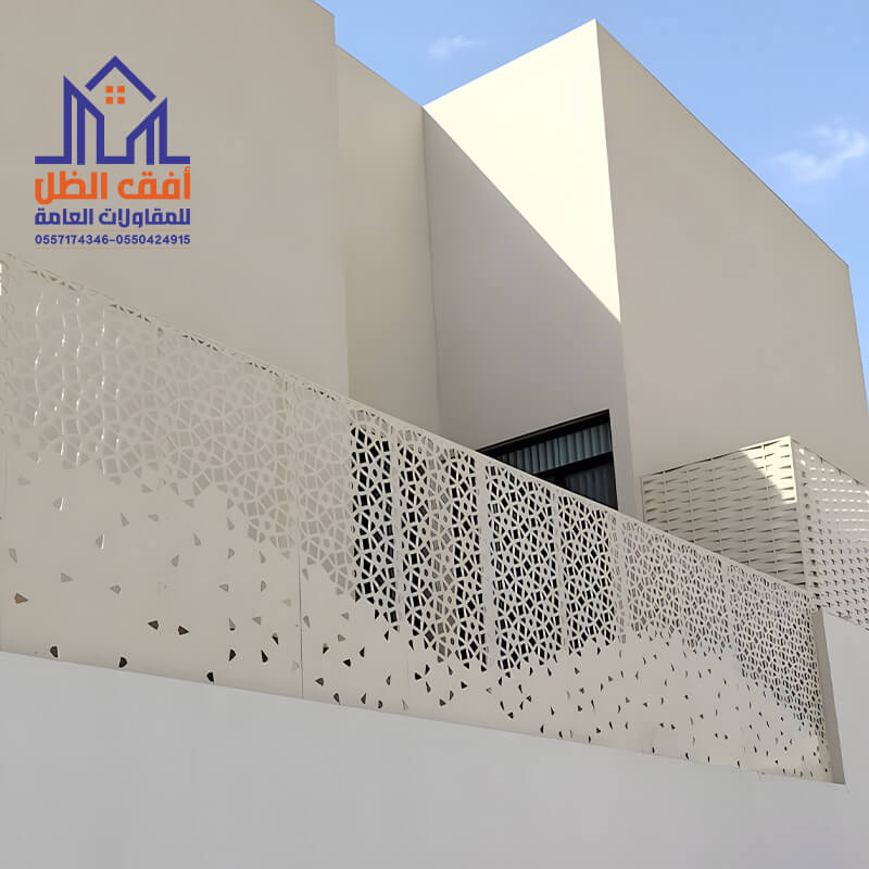 سواتر حديد الرياض مؤسسة مظلات وسواتر أفق الظل