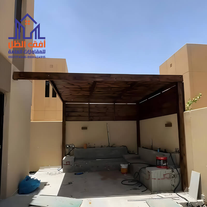 مظلات خشبية عالية الجودة بأسعار مناسبة