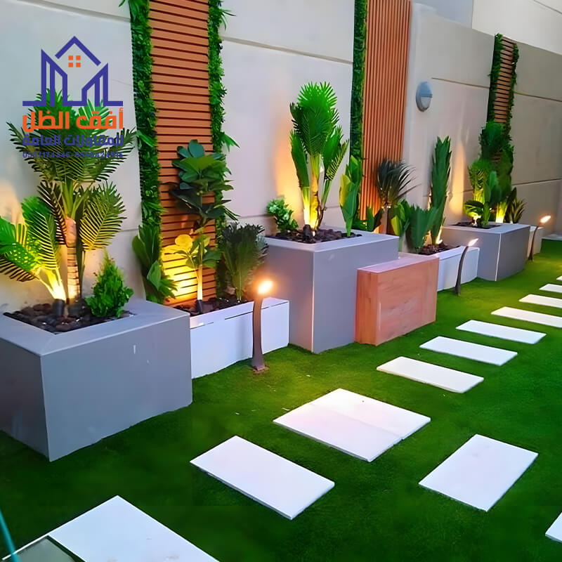 تركيب ديكورات جميلة لمدخل البيت جذاب