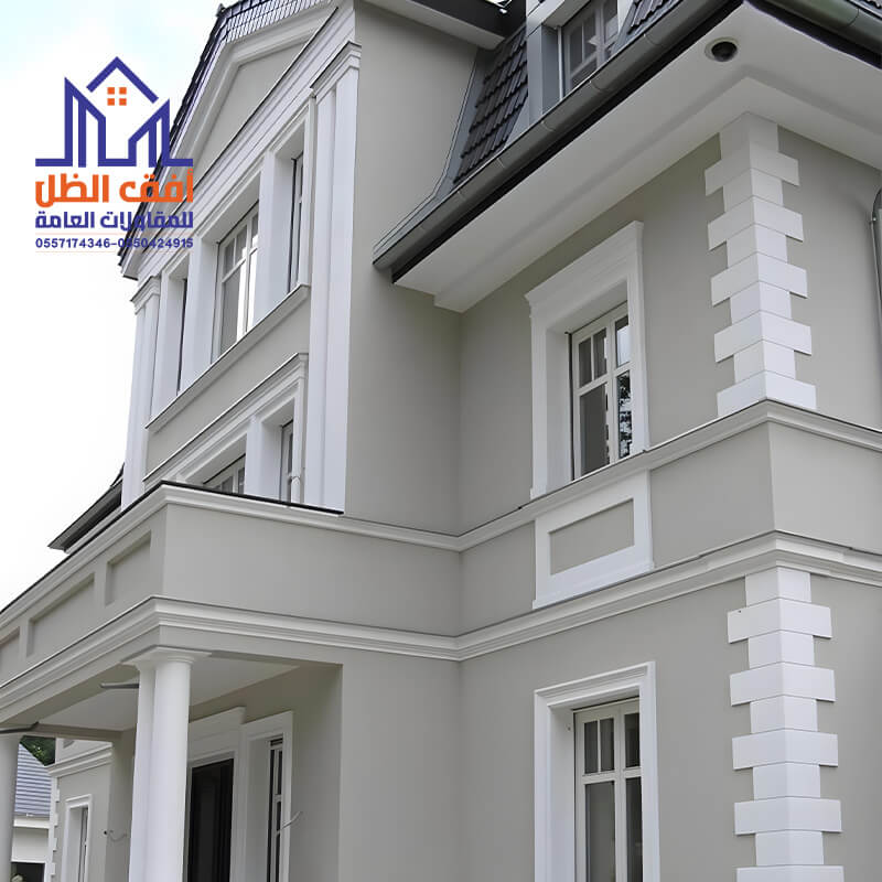 دهان واجهات خارجي بالرياض