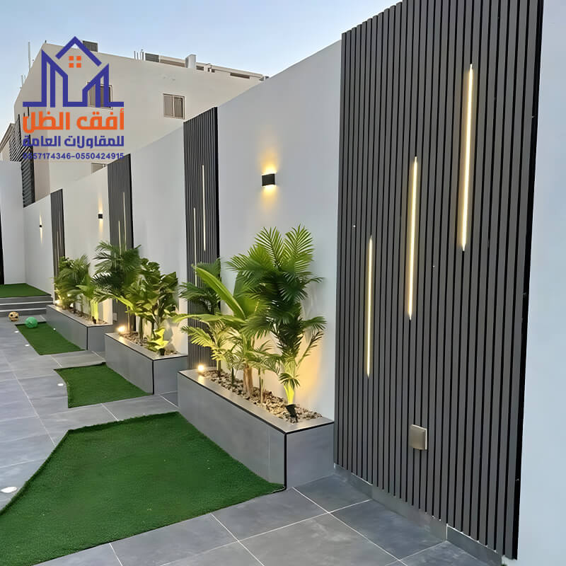 ديكورات خارجية للاحواش مؤسسة أفق الظل