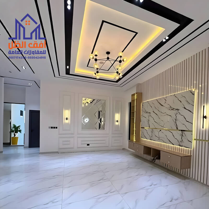 مؤسسة تركيب ديكورات داخلية جميلة في الرياض