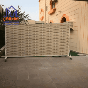 سواتر شرائح حديد عالية الجودة في الرياض من مؤسسة أفق الظل