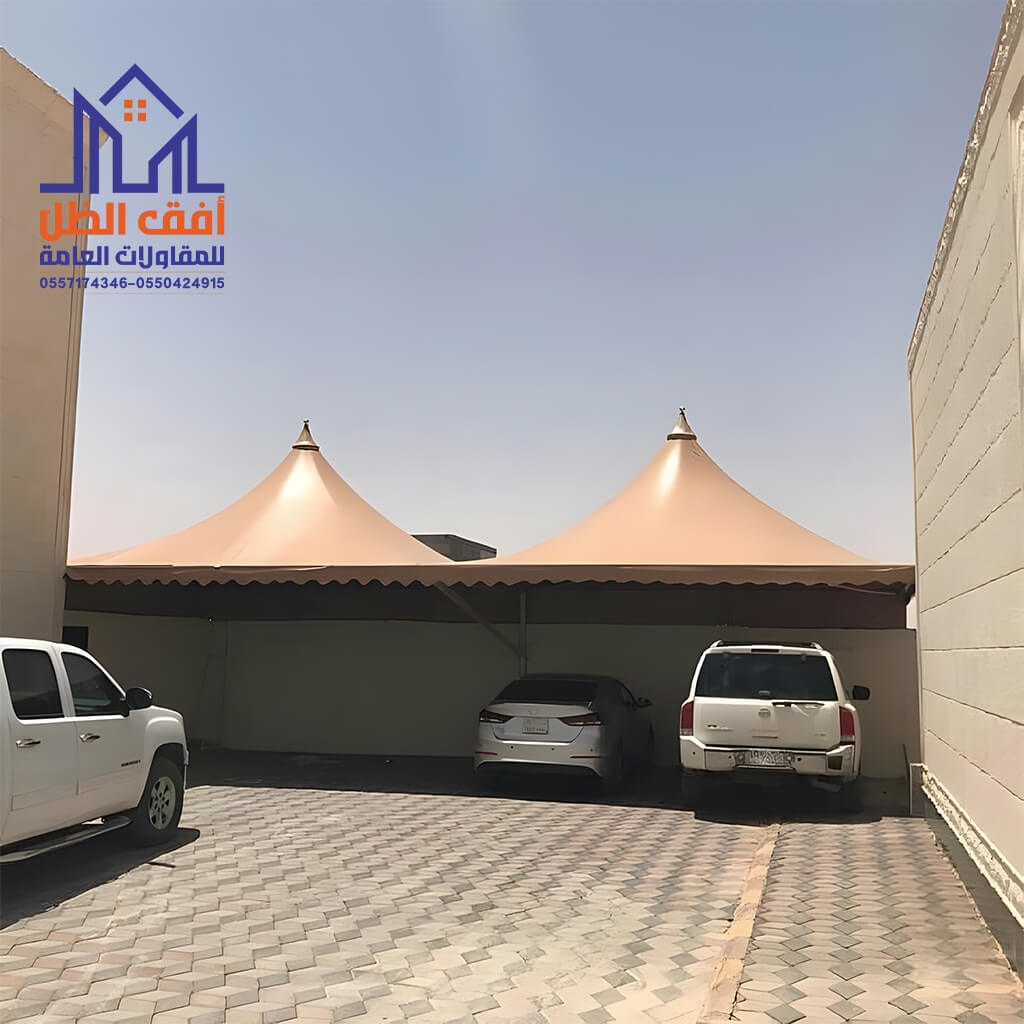 مظلات سيارات في الرياض مؤسسة أفق الظل